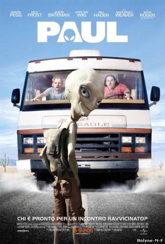 Смотреть онлайн Пол: Секретный материальчик / Paul (2011)