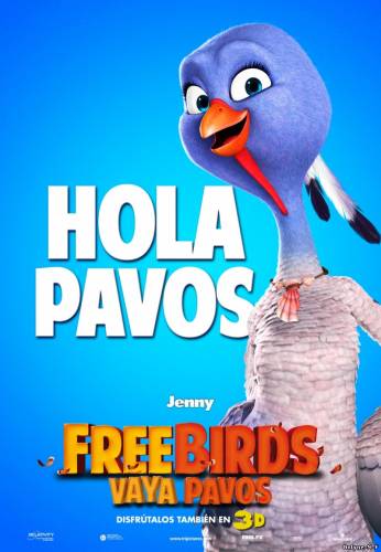 Смотреть онлайн Индюки: Назад в будущее / Free Birds (2013)